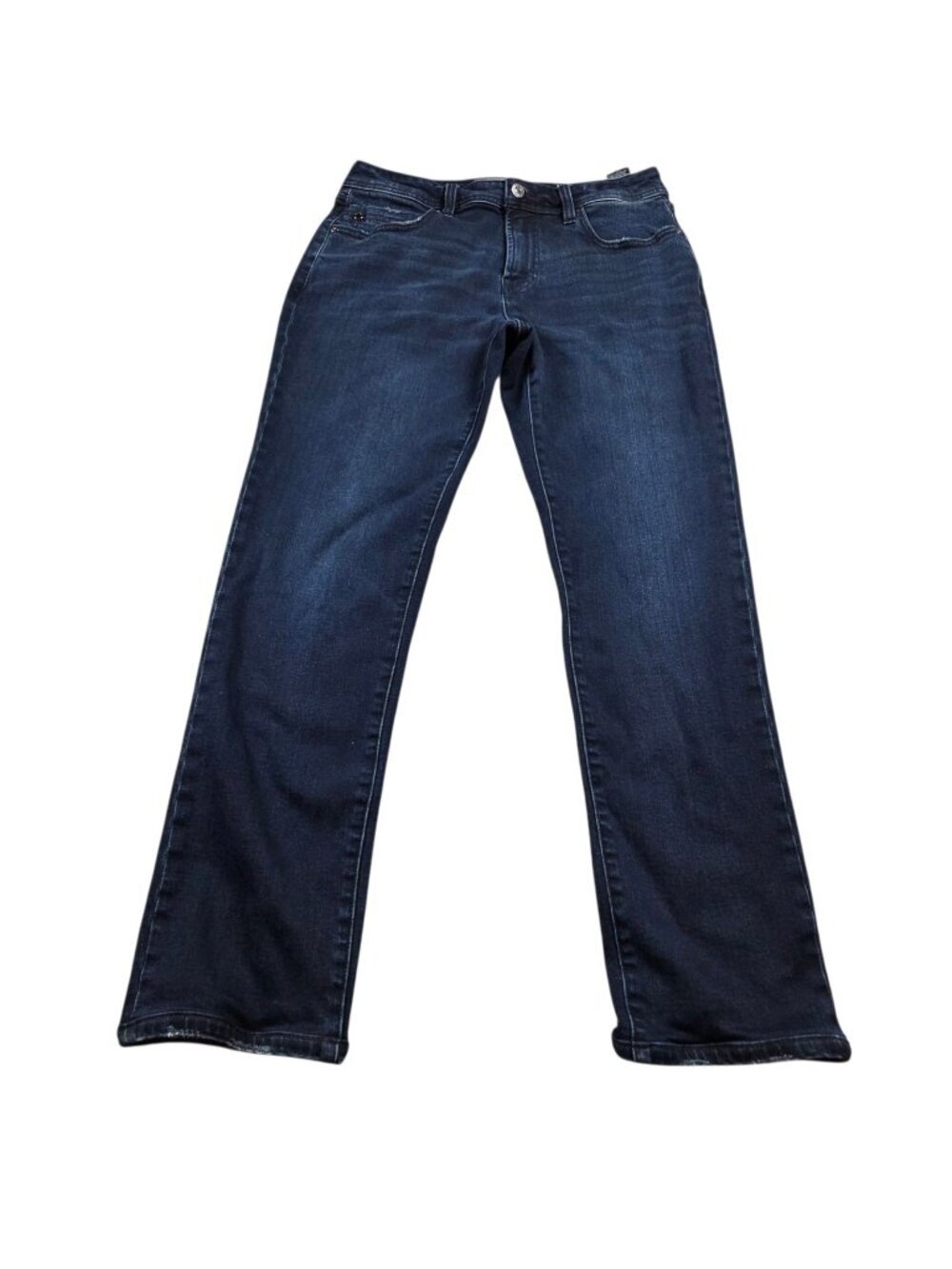 Liverpool Jeans Mens 31x32 Eco Logical Modern Straight Blue Dark Wash Denim